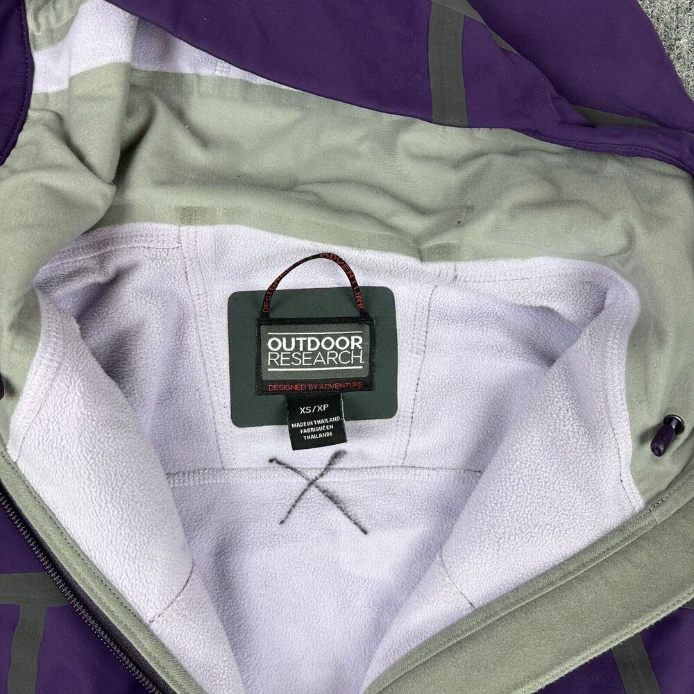 Outdoor Research Jacket Women XS Purple Mithril Ventia Waterproof Softshell - Picture 3 of 15